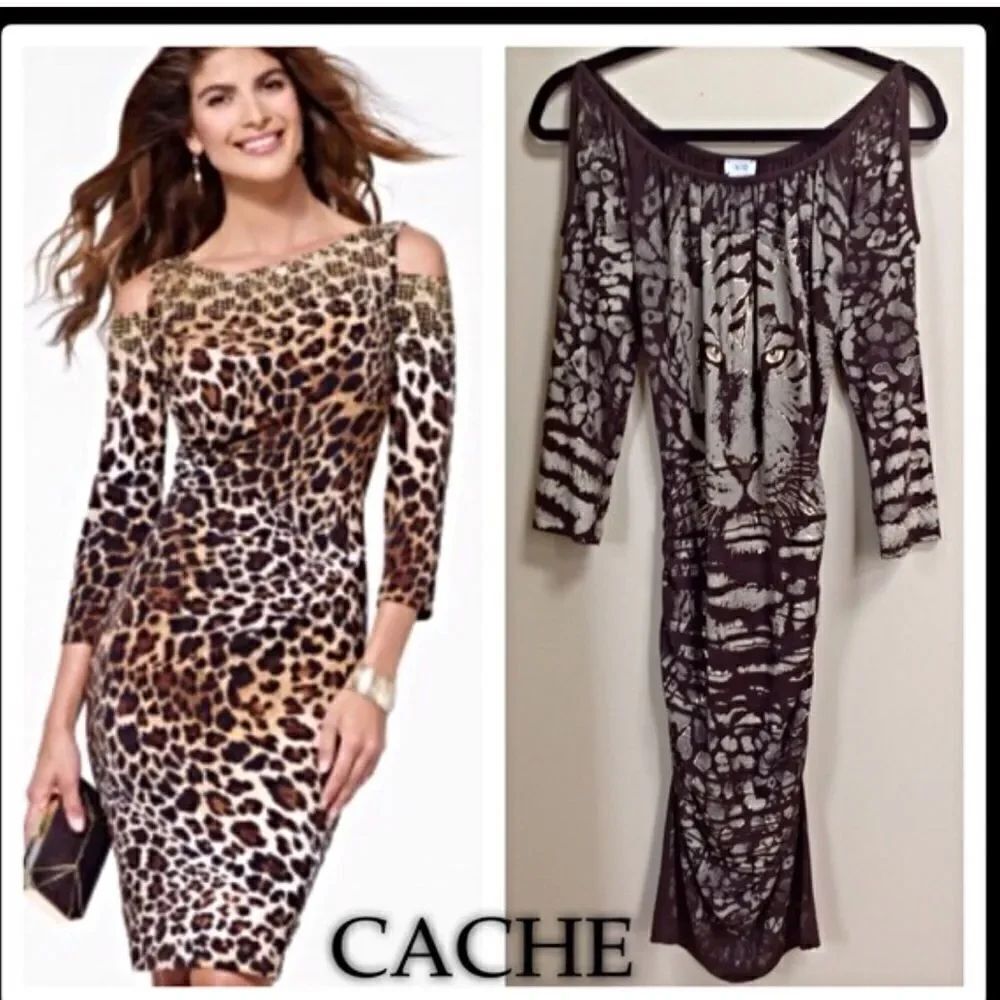 🎉Final deal  🎉Cache Animal print Dress🐆